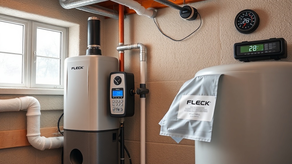 Fleck 5600SXT Winterization: How to Protect Your Softener from Freezing