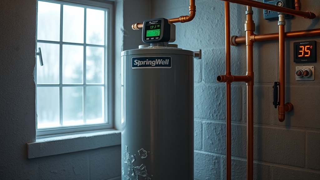 SpringWell Futuresoft Winterization: How to Protect Your Conditioner from Freezing